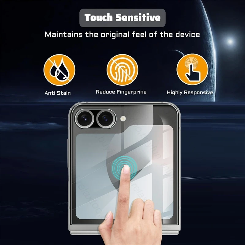 Защитное закаленное стекло 8 в 1 для Samsung Galaxy Z зеркальное защитное камеры ZFlip6 Flip 6 Z6