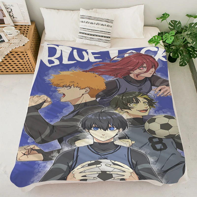 Одеяло для кемпинга S-Blue Locks теплые зимние одеяла пушистые мягкие одеяло