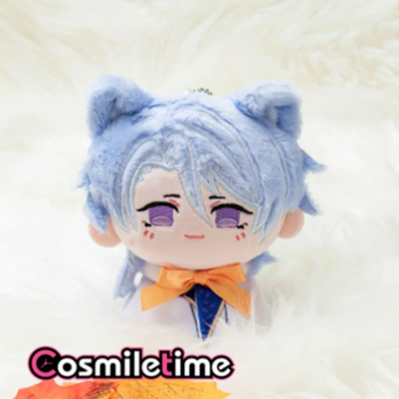 

Anime Genshin Impact Kamisato Ayato Plush 12cm Doll Bag Keychain Toys Children's Toys Figure Xmas Gift