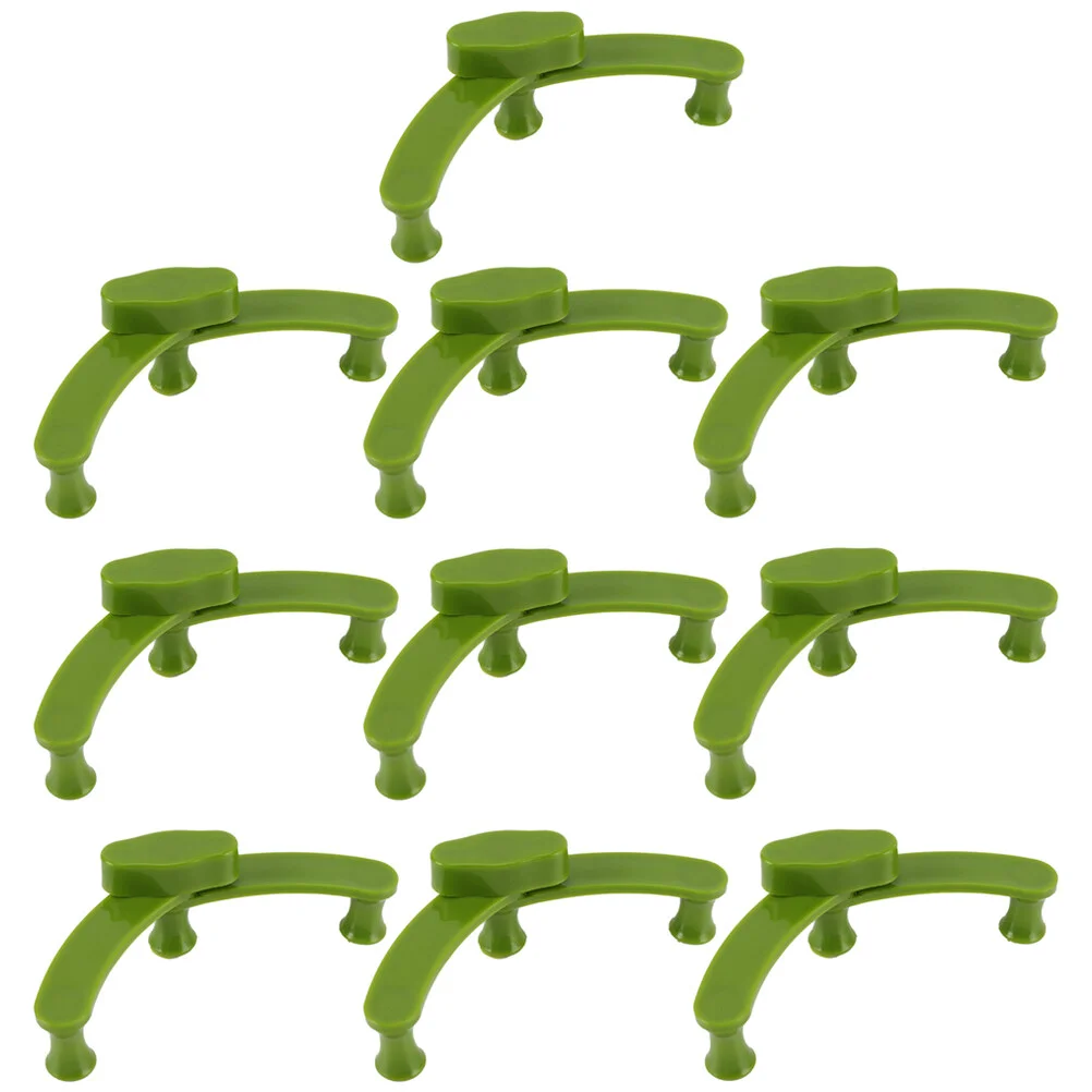 

10 Pcs Branch Shaper Twig Fixing Clamps Houseplant Branches Tool Bender Plastic Training Control Clip Tomato Plants