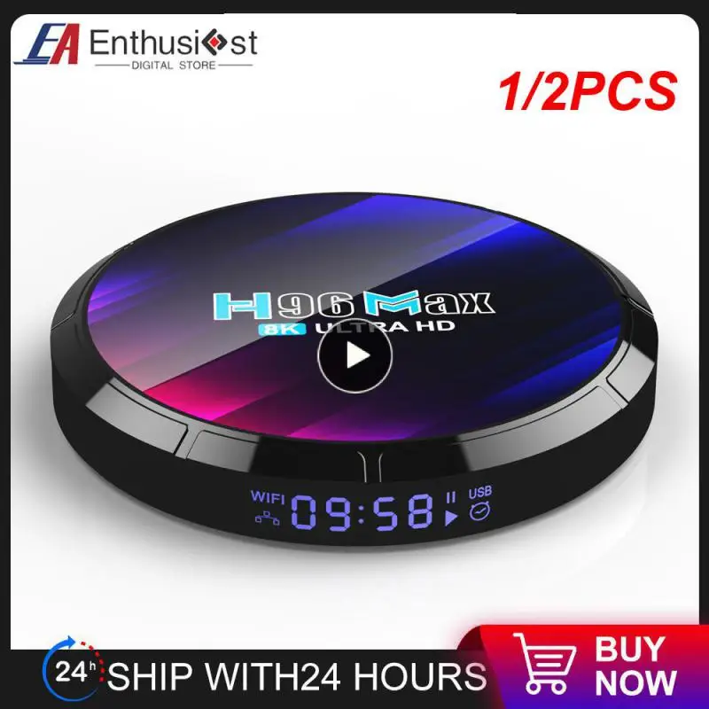 

1/2 шт. MAX Android 13 TV BOX RK3528 64 ГБ 32 ГБ 16 ГБ 2,4G Φ WIFI 6 BT 5,0 Глобальный медиаплеер телеприемник