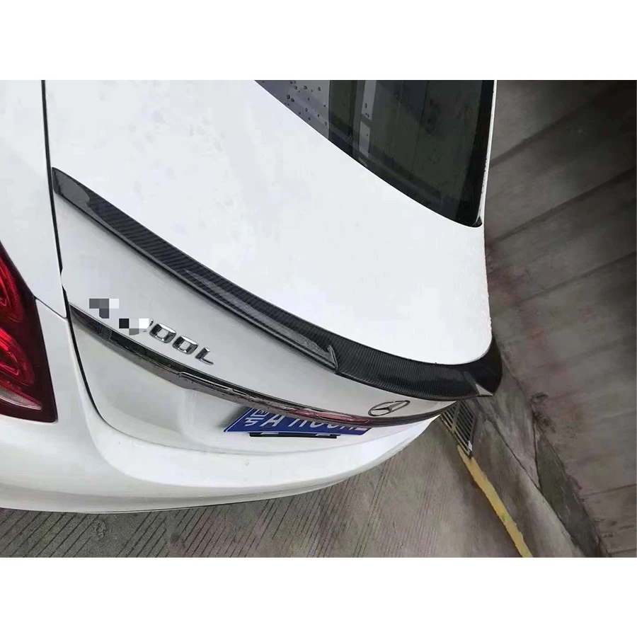 Задние плавники из углеродного волокна для Mercedes Benz E Class W213 E63 E300 E350 задний спойлер
