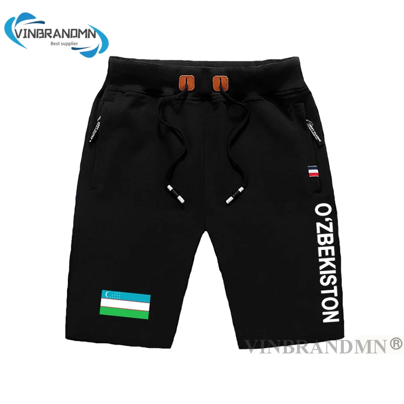 

Узбекистан мужские пляжные шорты мужские спортивные шорты с флагом, молнией и карманами