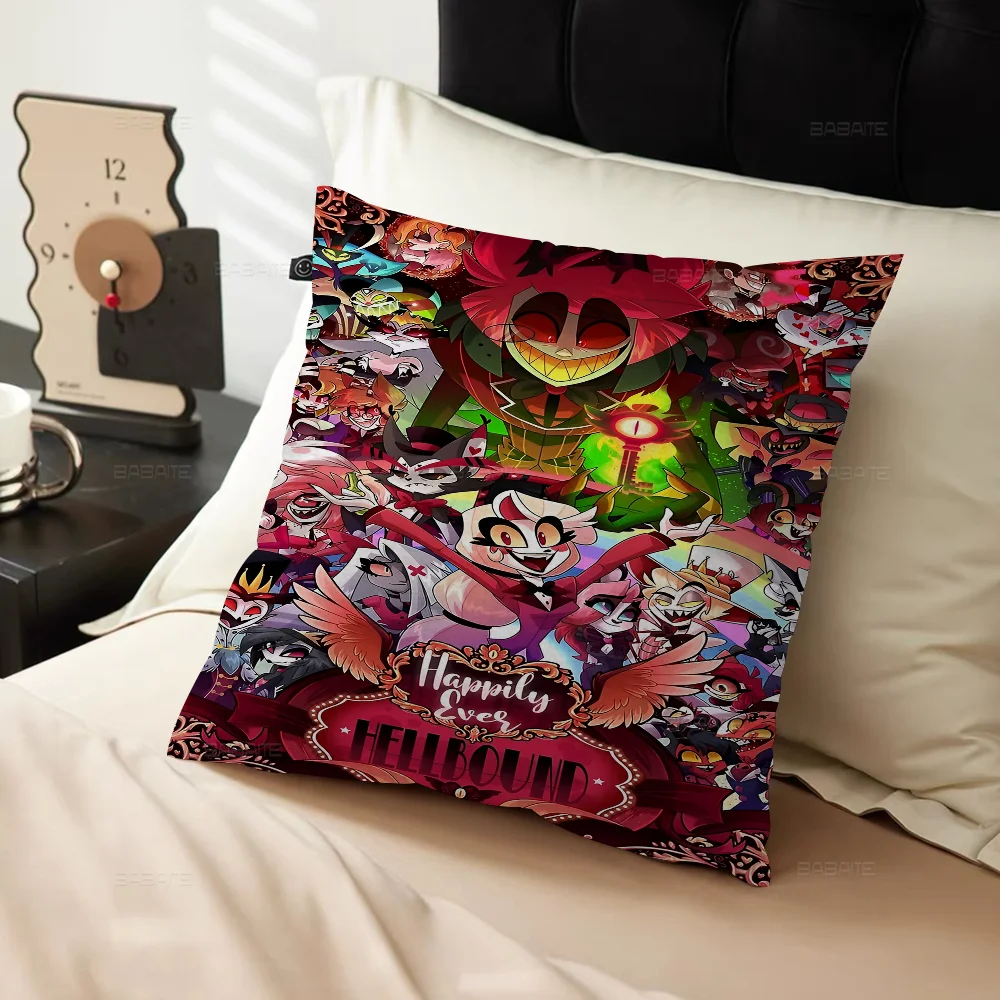 Холст Картина Мультфильм H-Helluva Boss Чехлы для подушек 30x50 Полиэстер Диванные