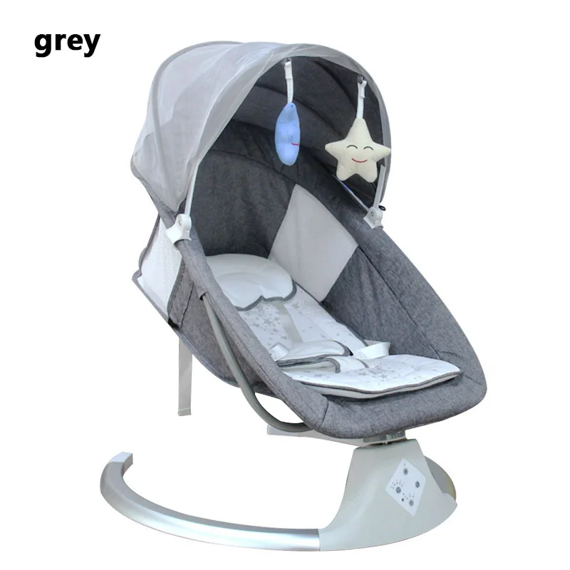 

IMBABY Baby Rocking Chair Smart Baby Bassinet Electric Swing for Children Adjustable Chaise Longue for Baby Cradle with Music