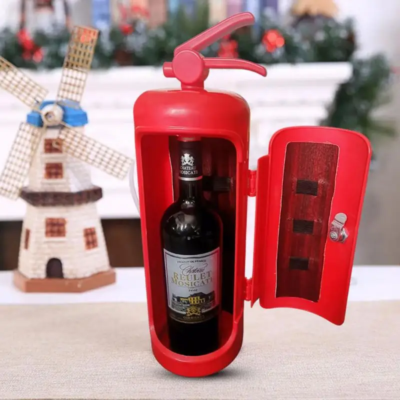 

Fire Extinguisher Creative Bottle Holder Mini Bar Fire Extinguisher Mini Bar Fire Extinguisher Champagne Organizer Dropshipping
