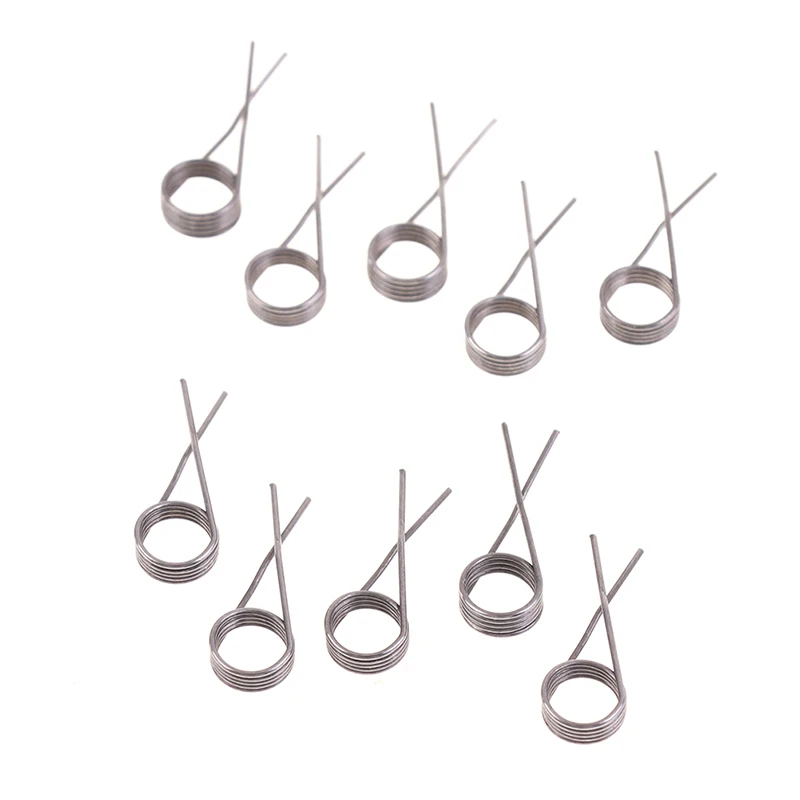 

10Pcs 1.6X18mm Torsion Spring Return Spring For DIY Model Making And Assembly