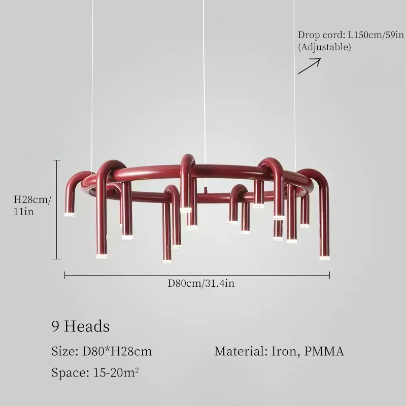 

Люстра MZISOSOD скандинавского стиля
