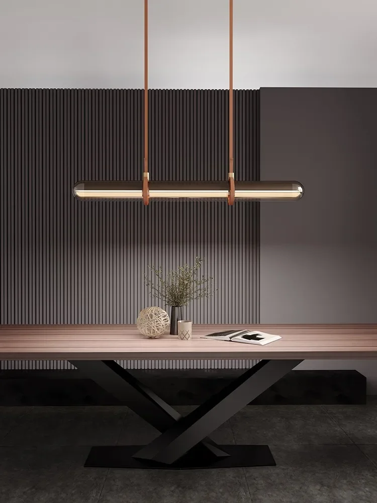 Роскошная декоративная люстра для гостиной столовой длинная Современная