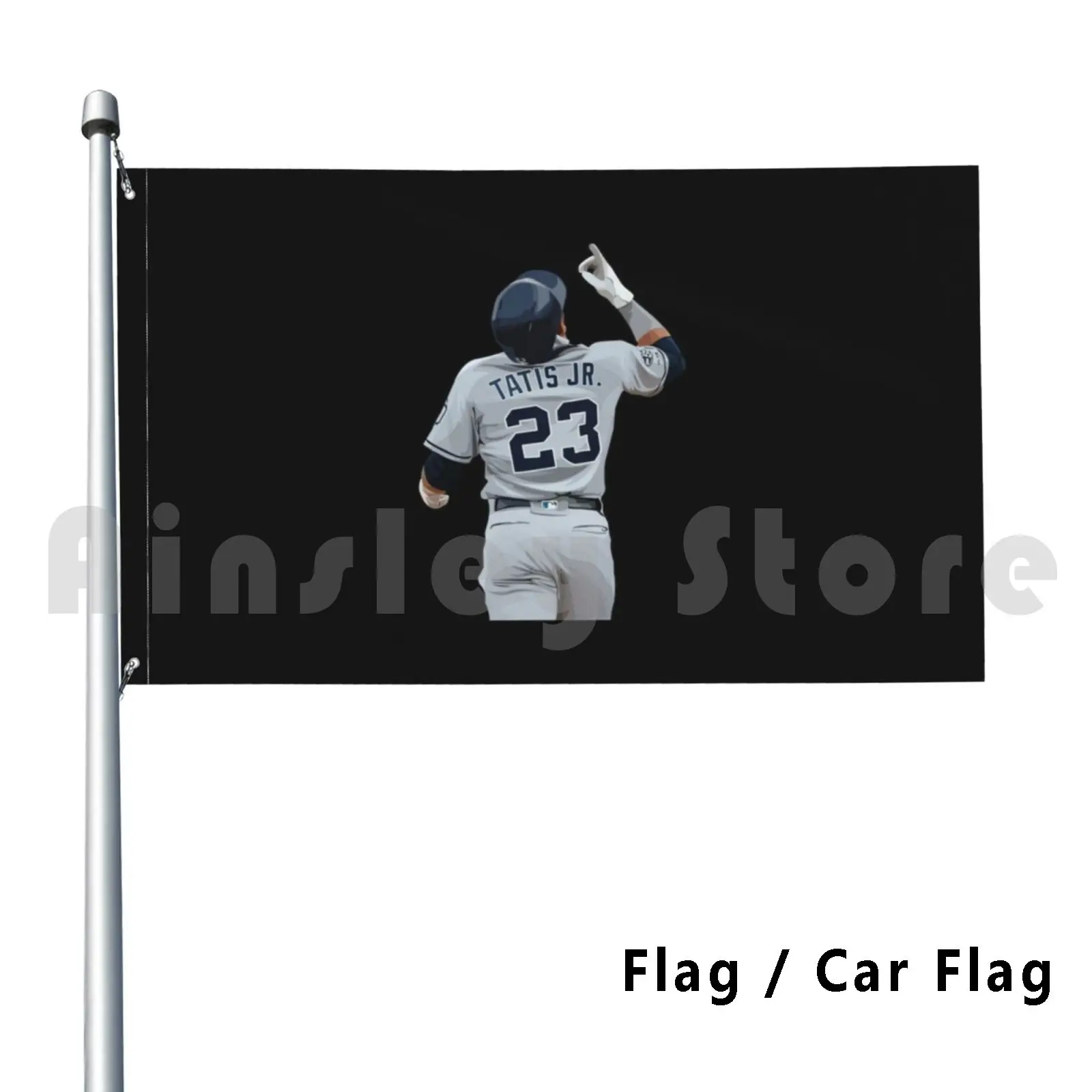 Знак Фернандо Tatis Jr #23 наружный декор флаг автомобиля родители Сан-Диего бейсбол |