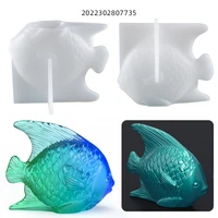 diy koi fish silicone mold diy crystal epoxy resin jewelry resin making crafts table decor pendant making tools silicone mold