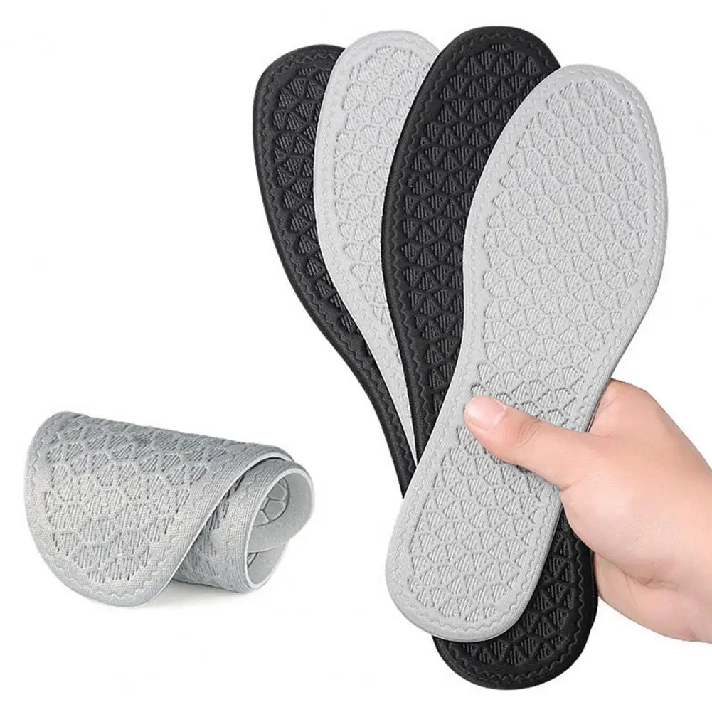 

Dropshipping!1 Pair Shoes Insoles Full Pad Breathable Sweat Absorbing Honeycomb Design Sport Insoles for Outdoor