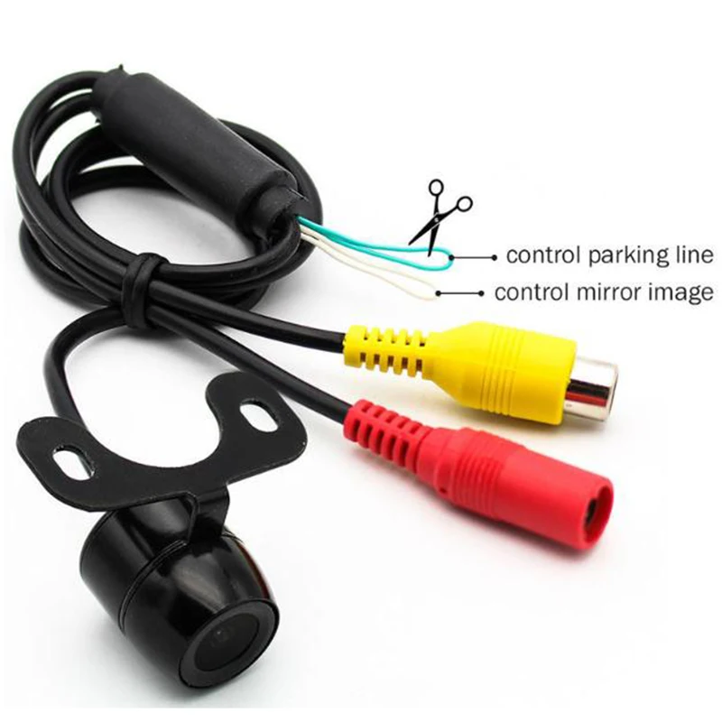 

Mini 170 Degree 12V Car CCD Reverse Backup Car Rear Front View Camera Night Vision Waterproof Front/Side/Rear View Camera Kits