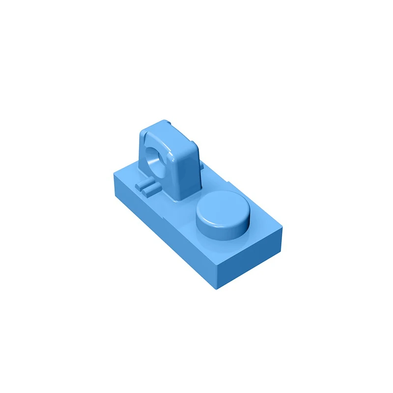 Gobrick GDS-824 шарнирная пластина 1x2 фиксация на 1 пальце совместимая с деталями lego 30383