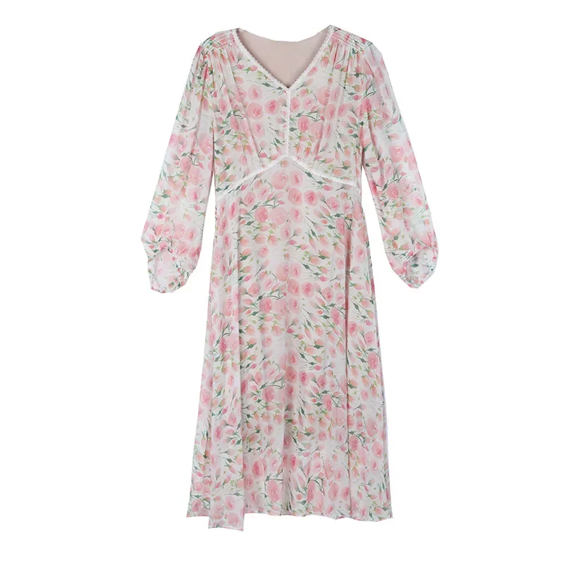 Высококачественное новое летнее элегантное мягкое освежающее платье с