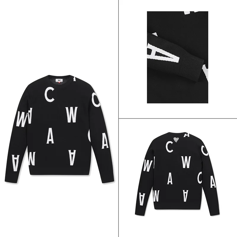 

"A Must-Have for Fashionistas: Brand Name Men's Pullover | Letter Embroidery | Show Off Your Trendy Taste!"