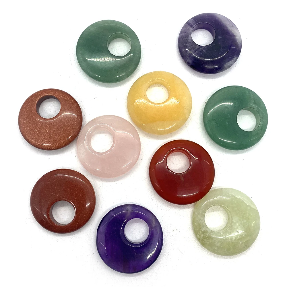 Ожерелье из натурального камня аметист и оникс очаровательное круглое ожерелье