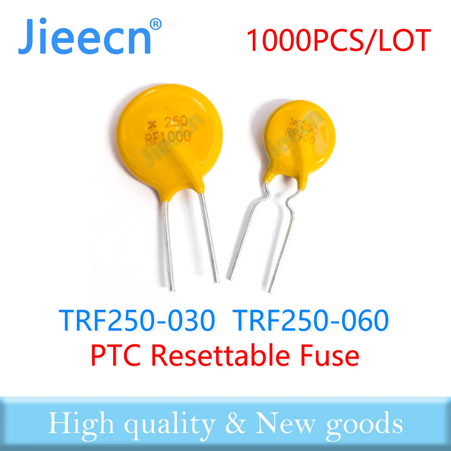 Jieecn 1000PCS TRF250-030 250V 0.03A 0.06A RF030 RF060