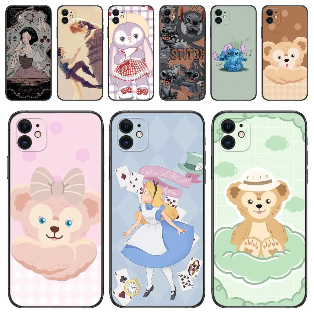 

disney Fashion phone Case For IPhone 13 12 11 Pro Max Mini SE XR X XS Max 8Plus 7plus 6 6S New Shell phone Case