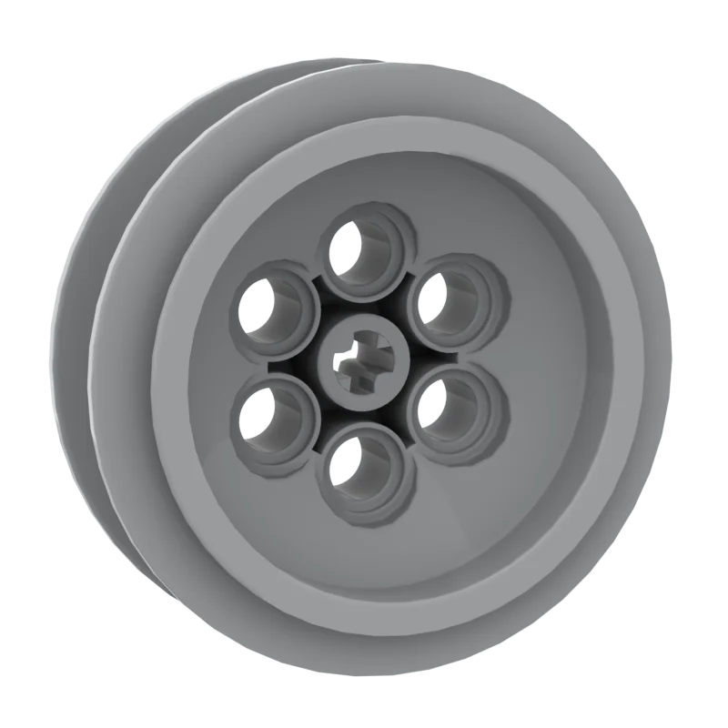 

1Pc BZB MOC 86652 Wheel 43.2 x 18 with Flush Axle Stem High-tech Assembly Building Blocks Parts Compatible Accessories Kids Toys