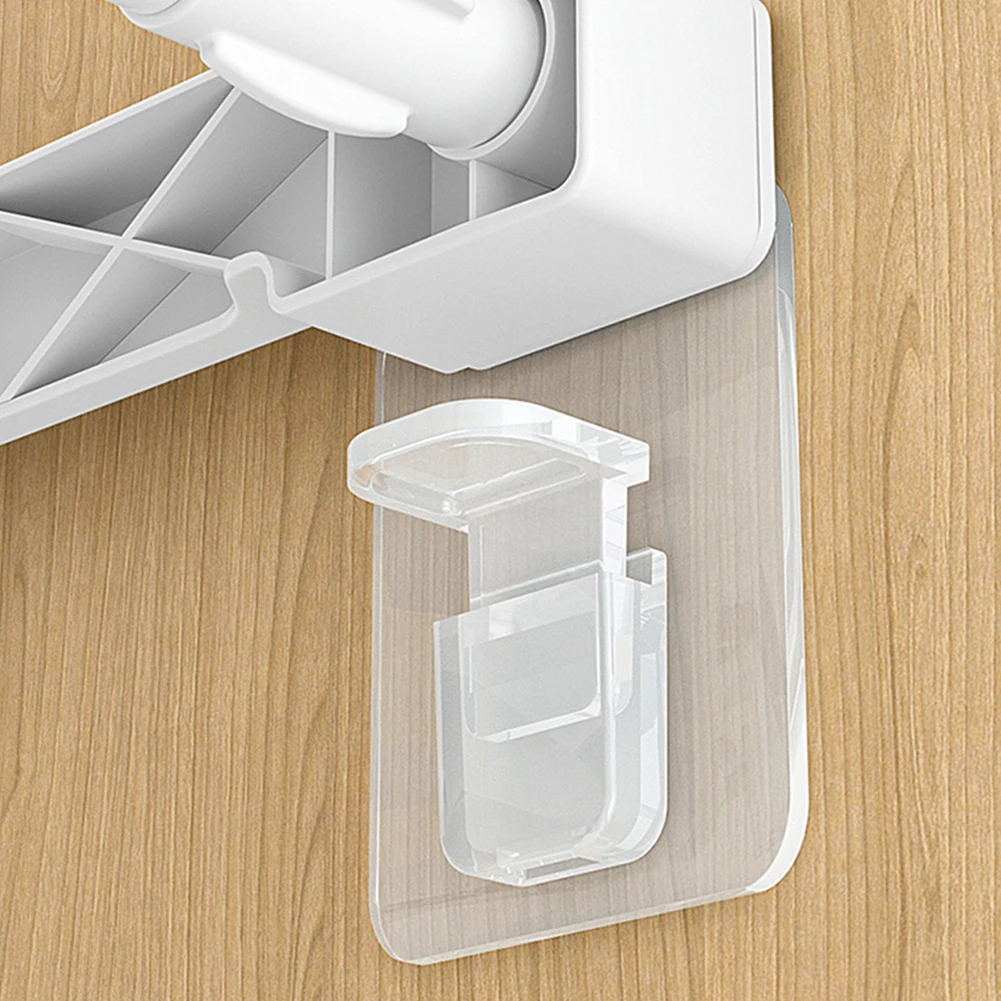

10pcs Cabinet Shelf Support Adhesive Pegs Plastic Closet Shelf Support Clip 6cm Punch-free For Home Decoration Accessories