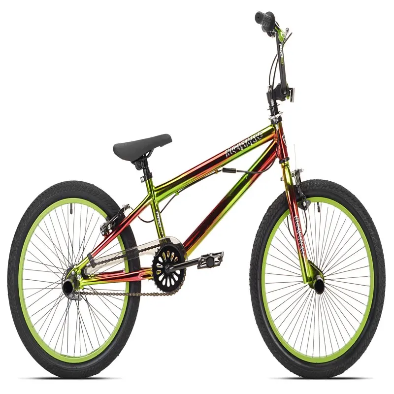 

, 18 inch Fresh Nightmare BMX 18" Boys' Bike - Green: Stunt, Skid and Control Your Way Through Exhilarating Rides!