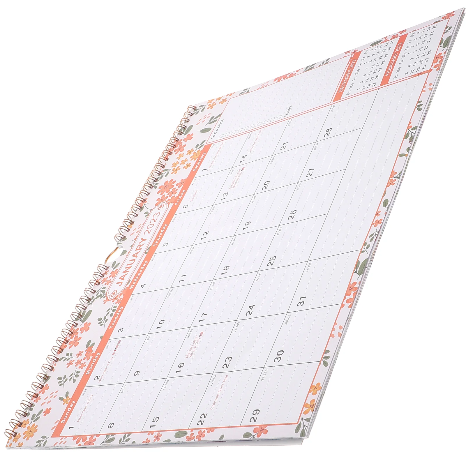 Bunny Decor Decorative Calendar Planner Hanging Paper Calendar Schedule Calendar 2023 2023 Calendar 2023 Wall Calendar