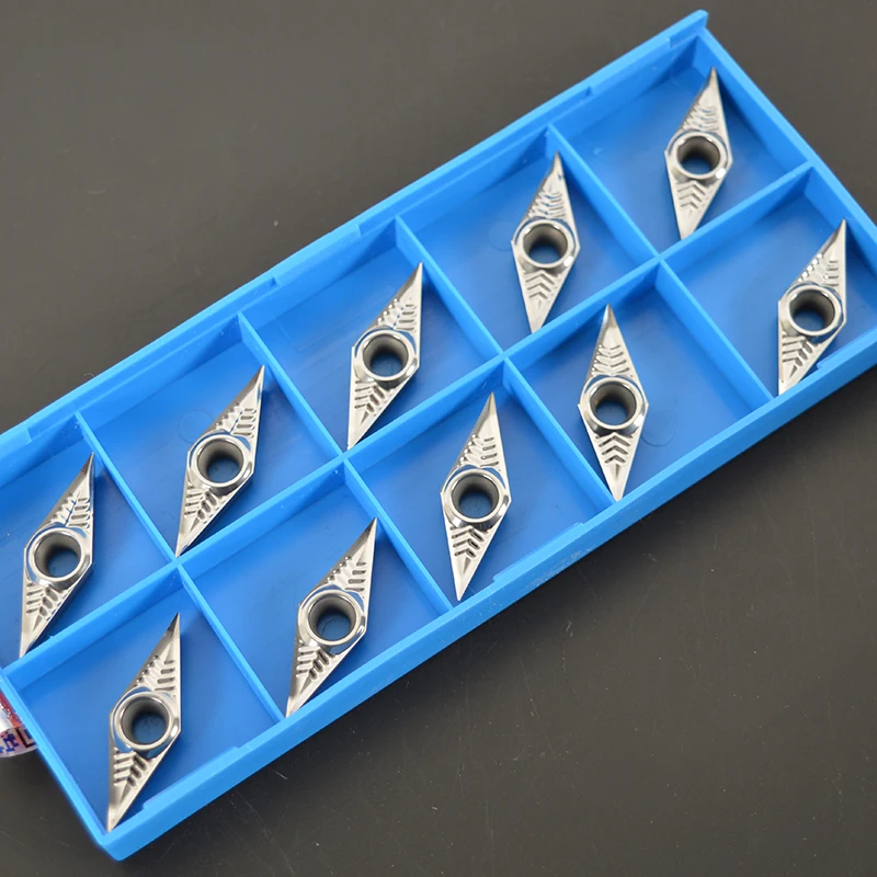 

High Quality Finish for Aluminum VCGT160404-AK H01 10pcs