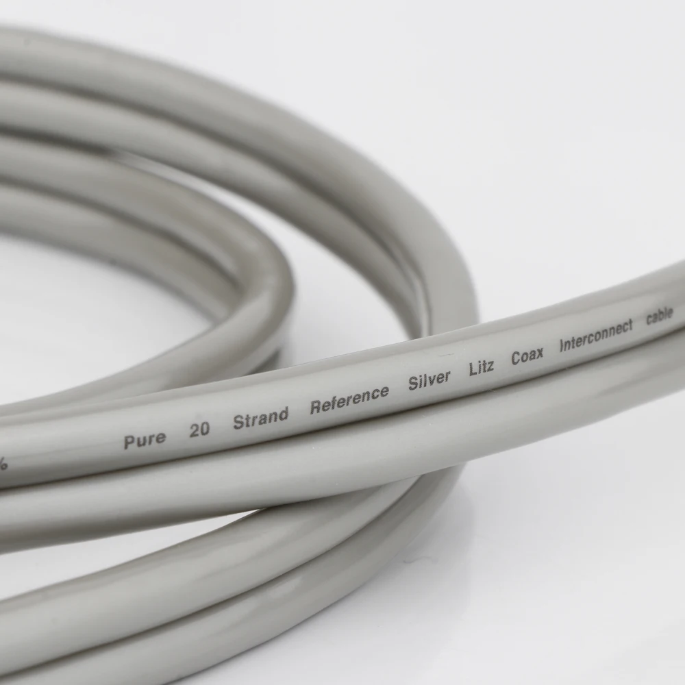 Аудио Note AN-Vx посеребренный коаксиальный Соединительный кабель оптовый на метр 1