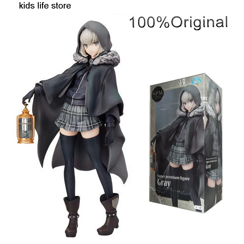 

Sega Prize Anime Cute Fate Gray Grace Note Action Figure Sexy Character Kawai Doll Model Car Ornaments Adult Toys Gift