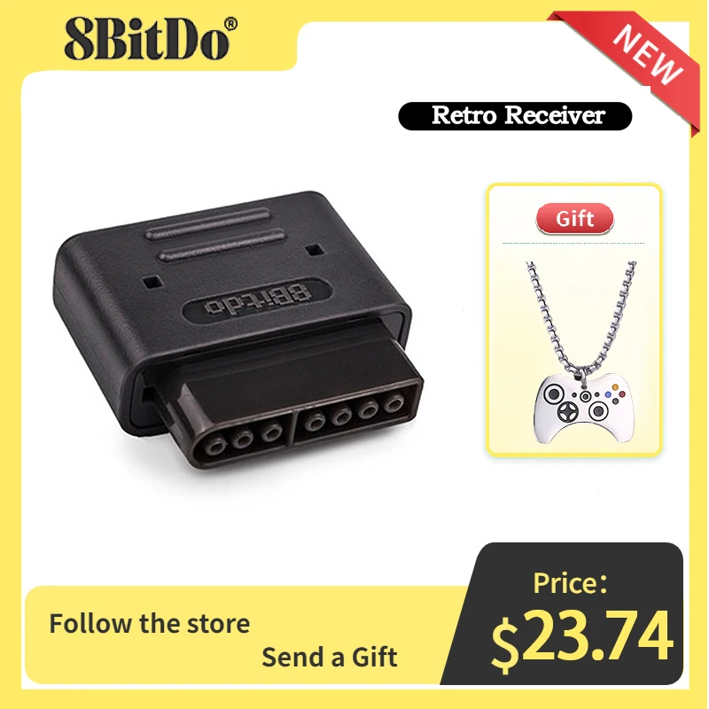 

Приемник 8bitdo в стиле ретро для SNES SFC Snes, версия совместима с игровыми контроллерами NES30 SFC30 NES Pro PS3 PS4 Wii U