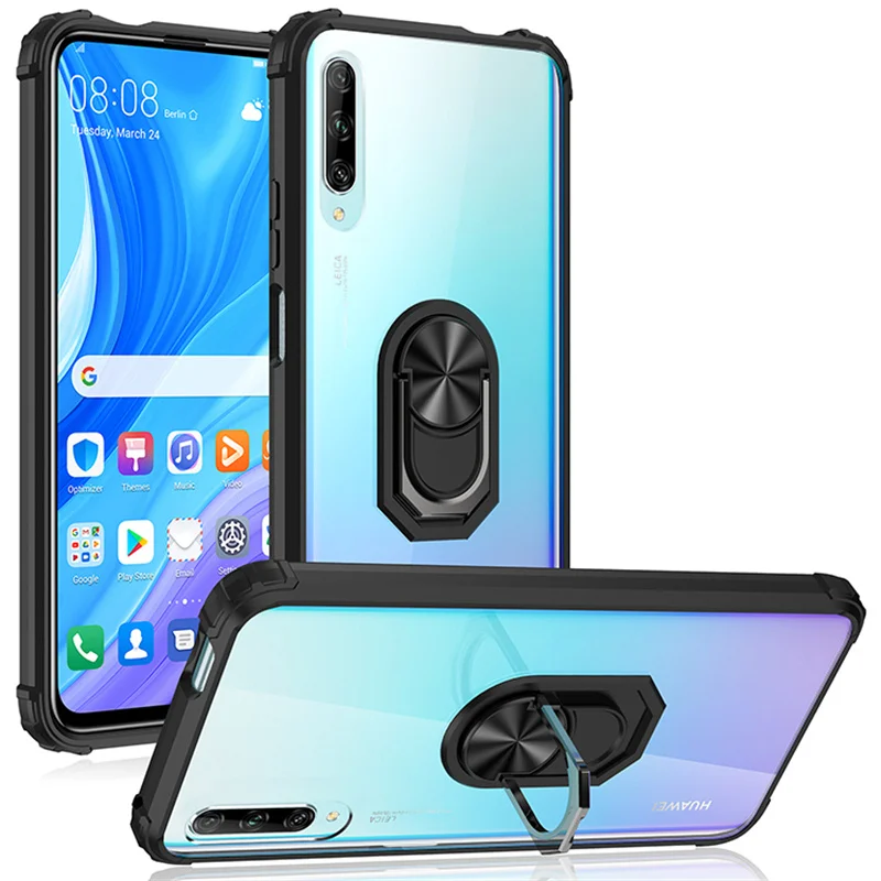 

For Huawei Y9s Case Armor Shockproof Phone Case For Huawei Y9S STK-L21 STK-LX3 Huawei Y 9S Y9 S Magnetic Ring Holder Back Cover