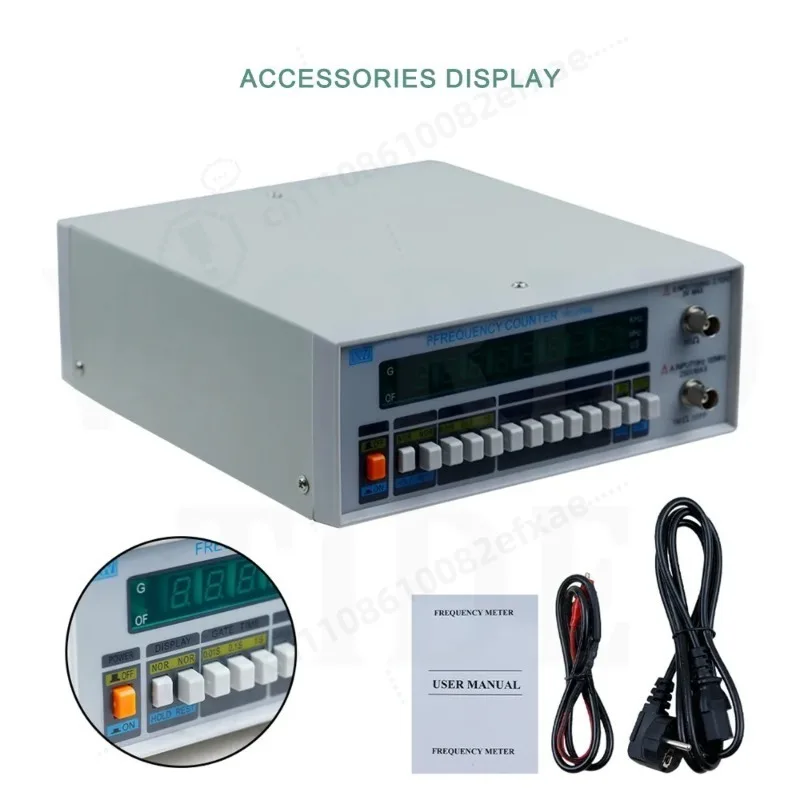 Фото Многофункциональный высокоточный измерительный прибор TFC-2700L 220/110В с 8 LED-дисплеями, частотомер 10Гц-2.7ГГц №3