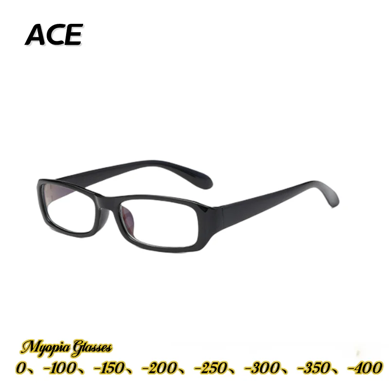 Купи Finished Myopia Glasses Diopter 0 -1.0 -1.5 -2.0 -2.5 -3 -3.5 -4 Anti Blue Light Optical Glasses Radiation Protection Spectacles за 95 рублей в магазине AliExpress