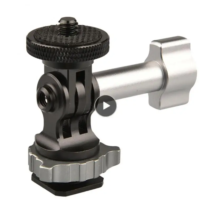 

Tripod Screw Fix Camera Sturdy Mount Adapter Metal Cnc Cold Shoe Mount Durable
