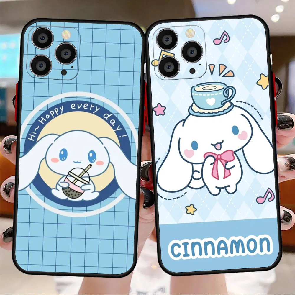 Мягкий чехол TS-8 Cinnamoroll для VIVO Y93 Y93S Y20S Y15 Y17 Y19 Y51A Y31 Y53S Y02S Y53 Y71 Y81 Y81S Y81I Y95 Y91C