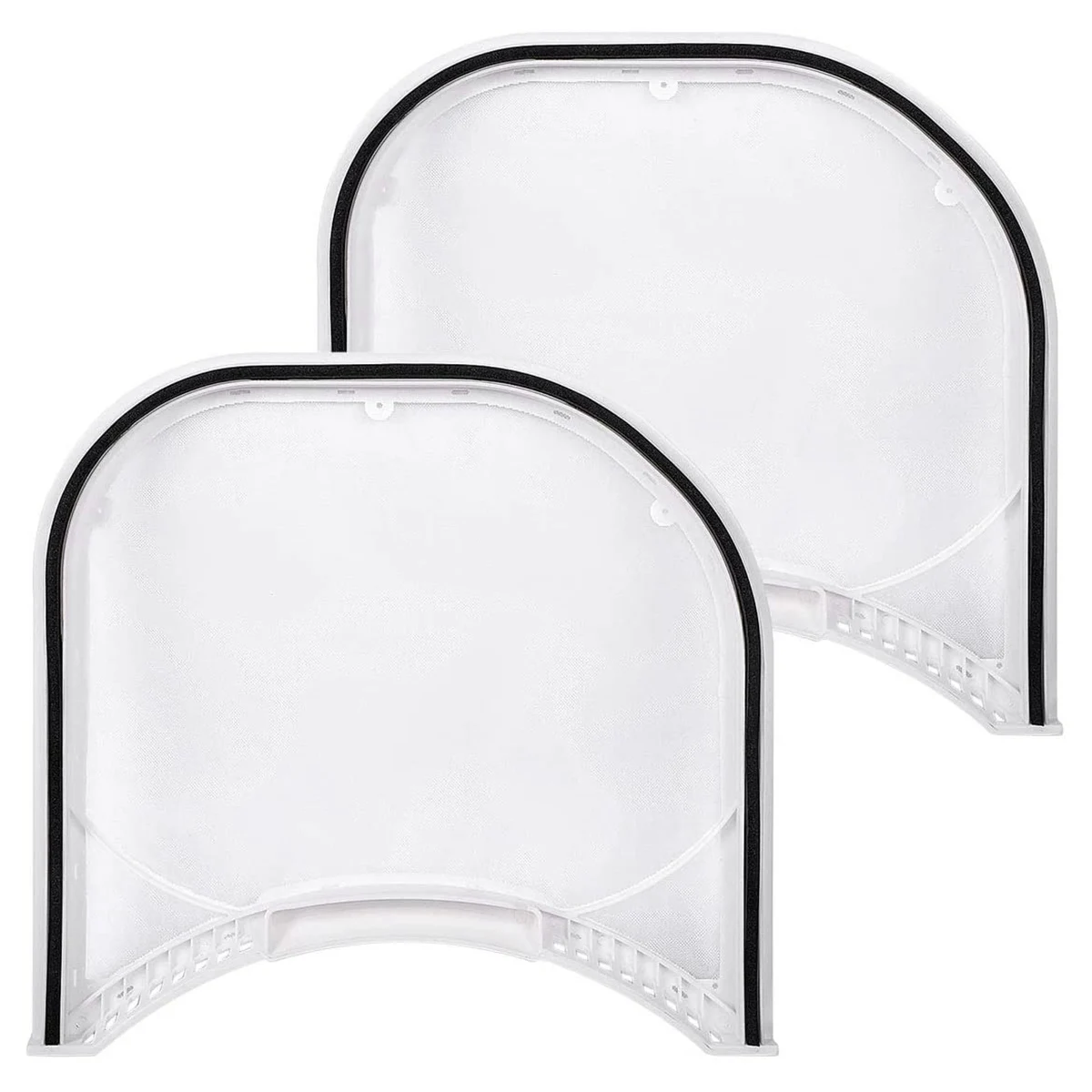 

2 Pack of Dryer Lint Screen with Felt Rim Seal for LG 5231EL1003B DLE2512W DLE2514W
