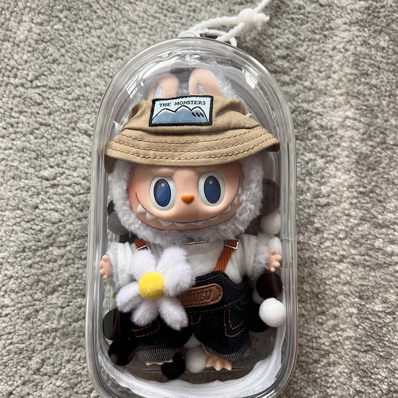 Виниловый защитный чехол Labubu Hd Аниме Аксессуары для кукол Macaron Spring Wild Home Series