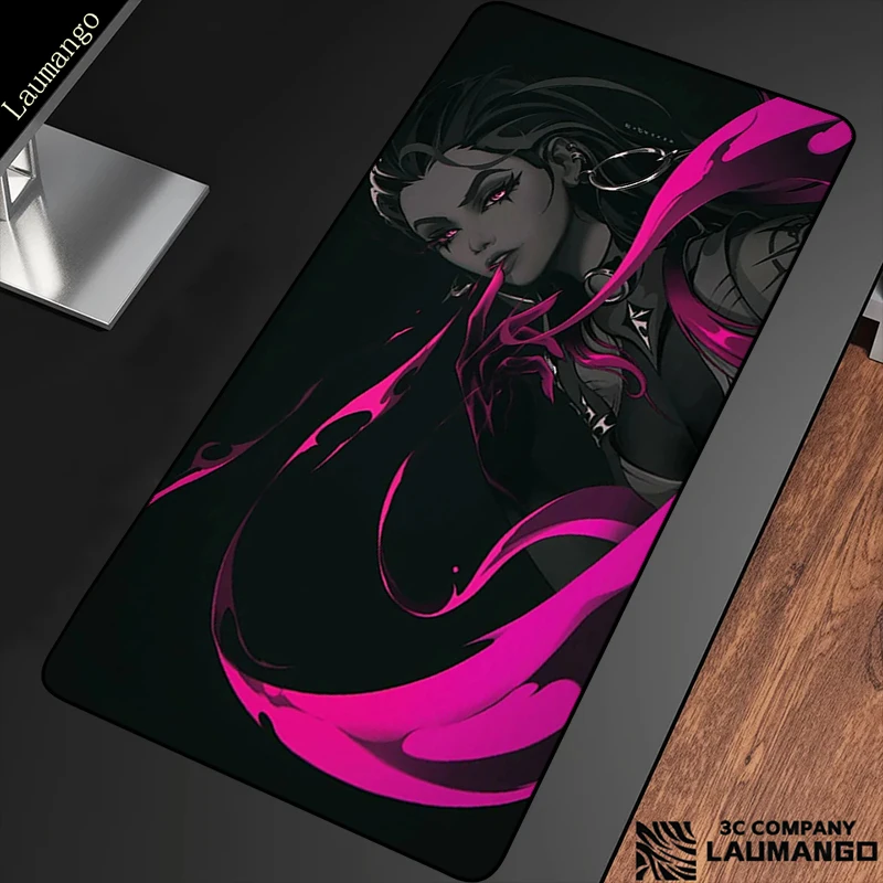 

Large Table Mat Valorant Mouse Pad Anime Gaming Laptop Pc Gamer Accessories Game Mats Desk Accessory Mousepad Company Mause Pad