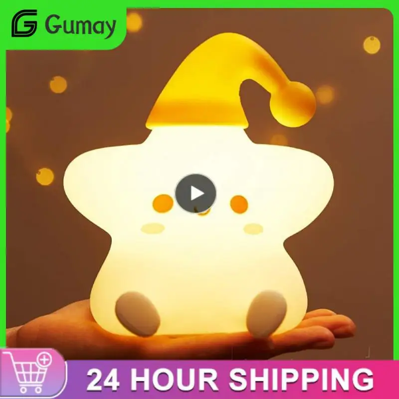 

Creative Touch Sensor Sleeping Light Rechargeable Remote Control Night Light Usb Led Night Lamp Children Kid Bedroom Decoration