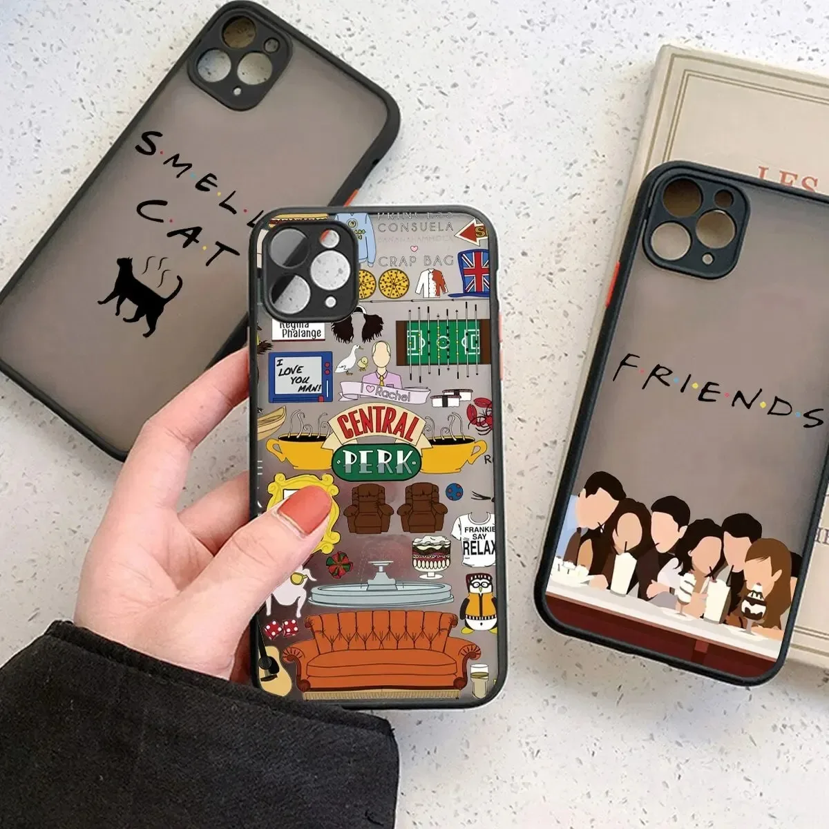 Чехлы для телефона Friends TV Show Central Perk Coffee iphone 7 8 Plus 15 14 11 12 13 Pro Max Mini X XR XS SE Мягкий
