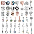 Новинка 2021, ракушка в виде медведя, Ловец снов, бусины в виде дельфина, подвеска под браслеты и ожерелья Pandora для женщин, бижутерия сделай сам, изготовление подарков