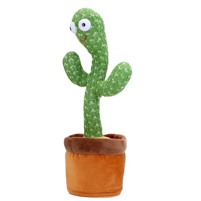 

Talk Sound Record Repeat Toy Kawaii Cactus Lovely Talking Toy Dancing Cactus Doll Speak Toys Children Kids Education Toy Gift