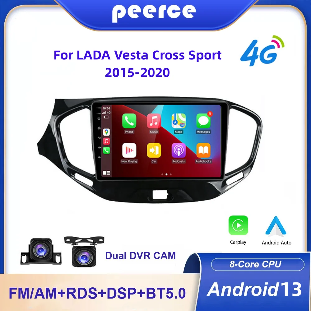 

Автомагнитола для LADA Vesta Cross Sport, мультимедийный видеоплеер на Android 13, 2DIN, 4G, для LADA Vesta Cross Sport, 2015, 2016, 2017, 2018, 2019, 2020