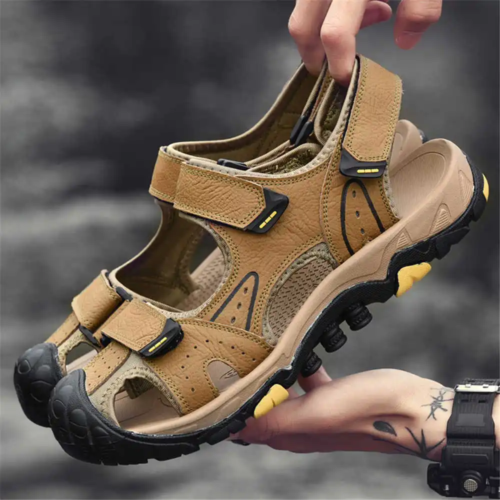 

Мужские спортивные сандалии YDX1, мягкая подошва, для пробежек и занятий спортом, для осени, пляжные тапочки, синие