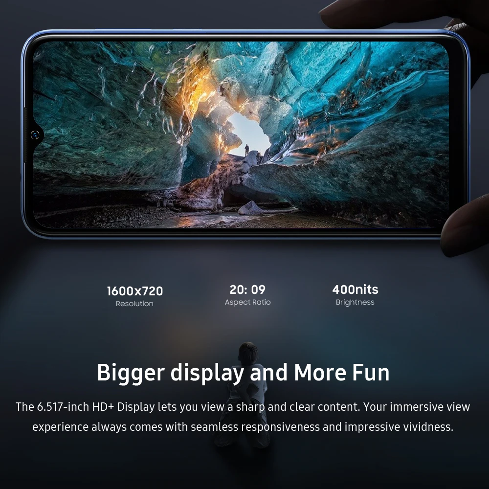 OUKITEL C31 Smartphone Android 12 Cellphone 13MP Triple Rear Camera 6.517'' HD+  Mobile Phone 3GB+16GB 6.517'' HD+ Mobile Phone