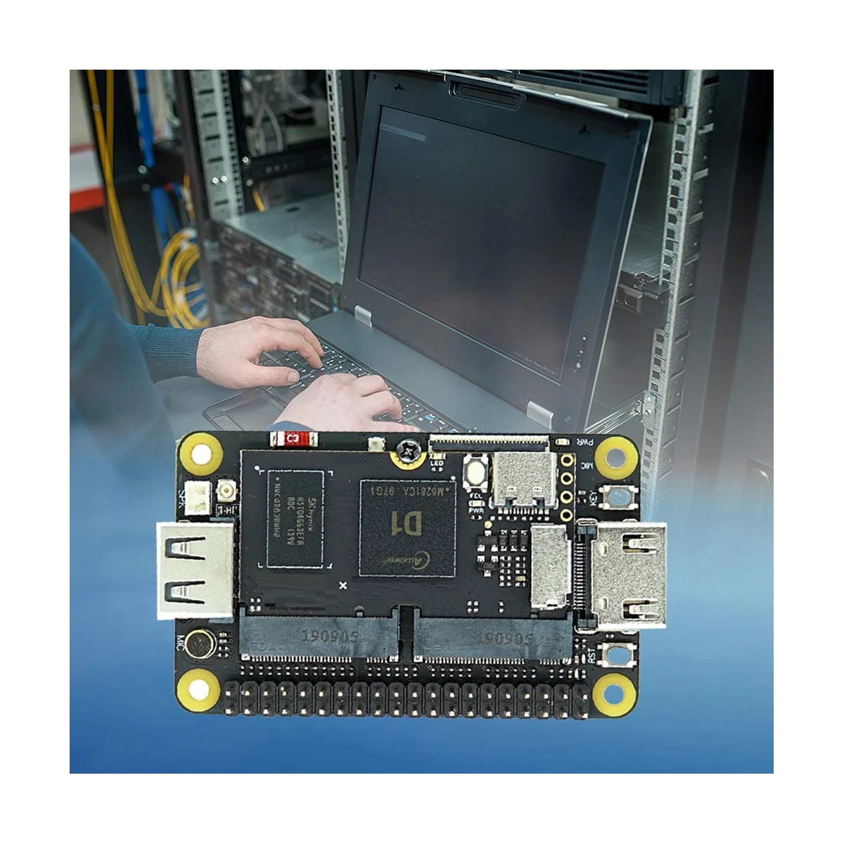 

Для док-станции RV Allwinner D1 Core Board C906 RISC-V 512 Мб DDR3 Linux начального уровня макетная плата (с Wi-Fi)