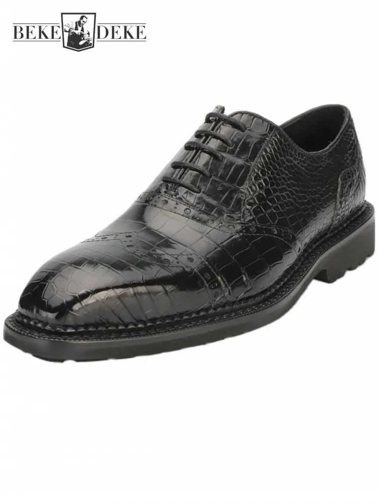 

Мужские брендовые классические туфли из натуральной кожи, коричневые деловые повседневные официальные туфли для офиса и отдыха, 38-44