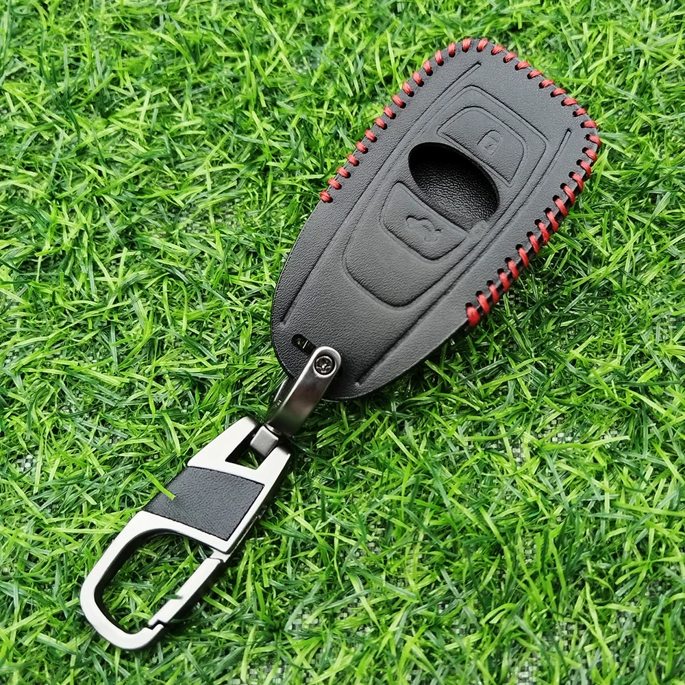 Для Subaru BRZ XV SV Forester Legacy Outback Crosstrek Impreza WRX Ascent кожаный чехол для ключей аксессуары