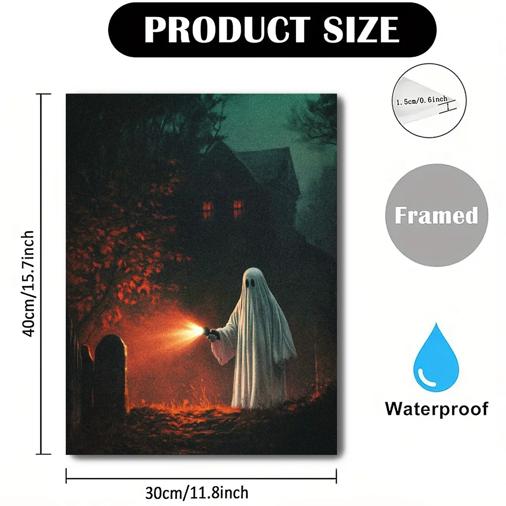 1 шт. жуткие страшные импсы на Хэллоуин эльфы домашние картины холсте современное